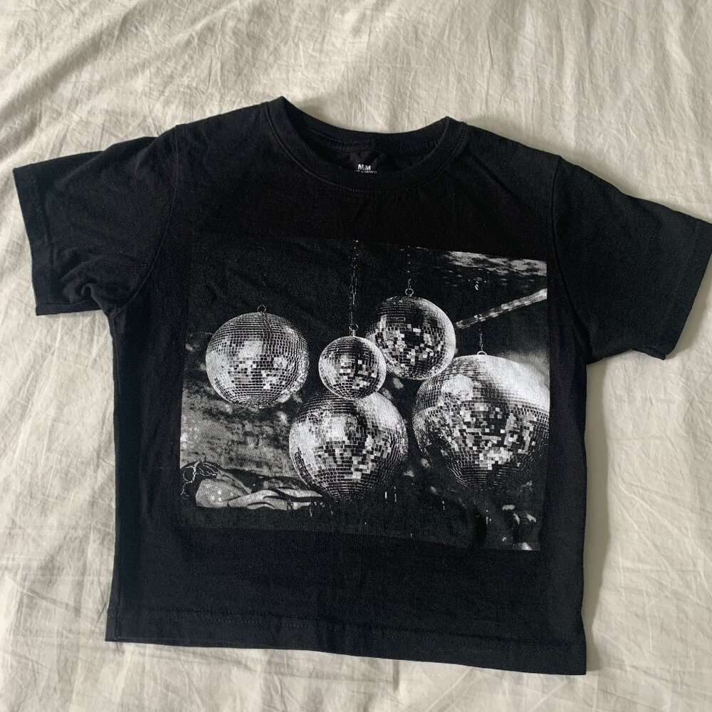 Disco Ball Crop Top